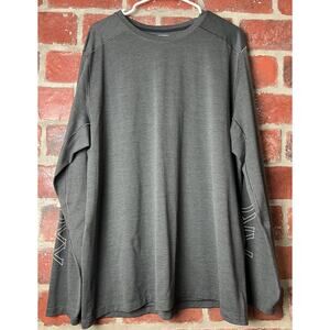 Arcteryx Cormac Shirt Mens XL Baselayer Long Sleeve Grey Outdoors Logo